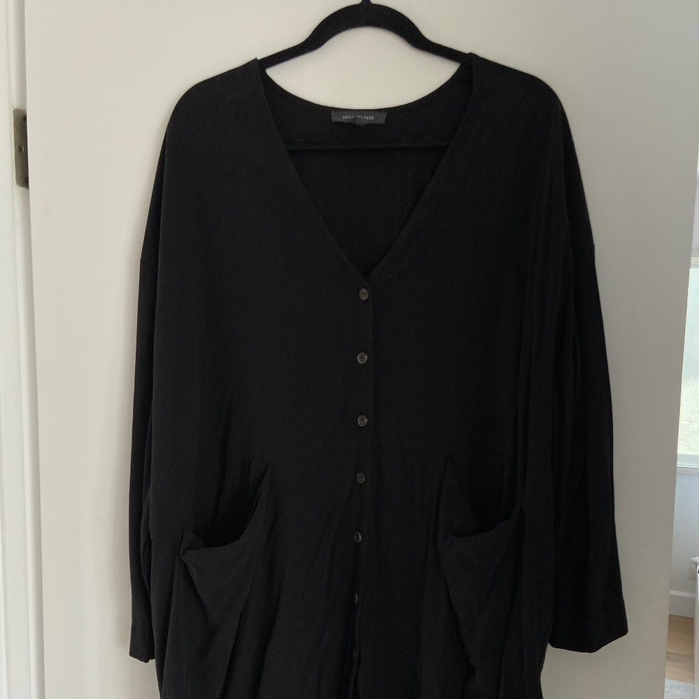 Black Smock Dress